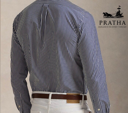 RL RALPH LAUREN MICRO LINING NAVY BLUE SHIRT BY PRATHA CO. 
• LIMITED TIME OFFER PRICE ( DEEPAWALI SALE )